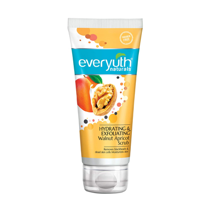 Everyuth Face Scrub Naturals Hydrating And Exfoliating Walnut Apricot	